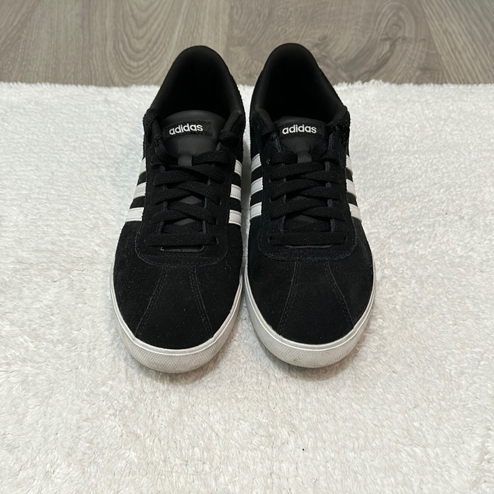 Adidas Courtset suede women’s size 9.5 black/white